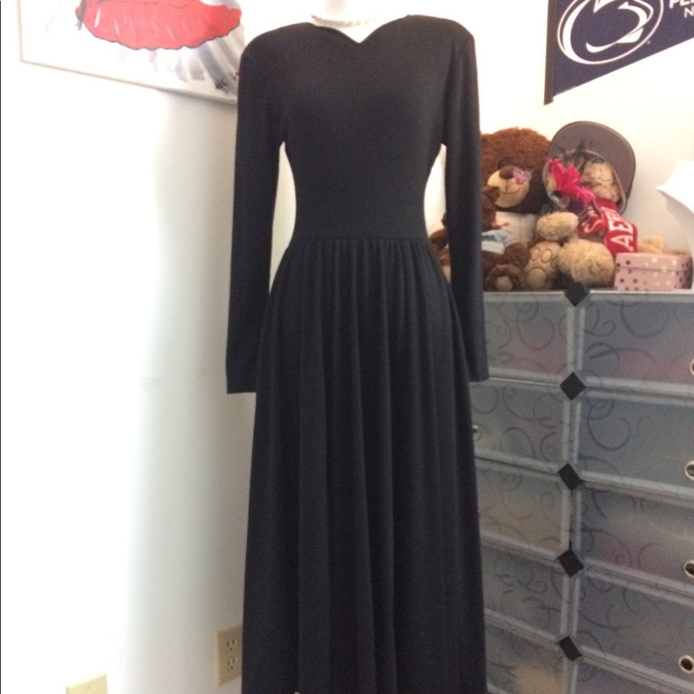 Long Black Dress, Size 6